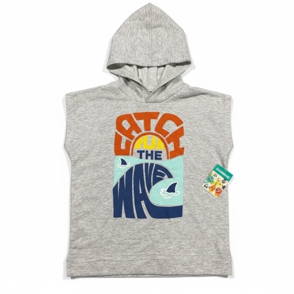 Toddler Boys Sleeveless Hoodie Tee – Size 5T (NWT)